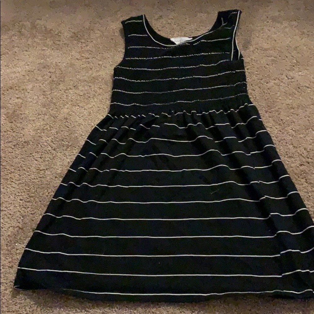 Full Tilt black striped dress only worn once